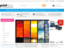 Tablet Screenshot of print-klex.de